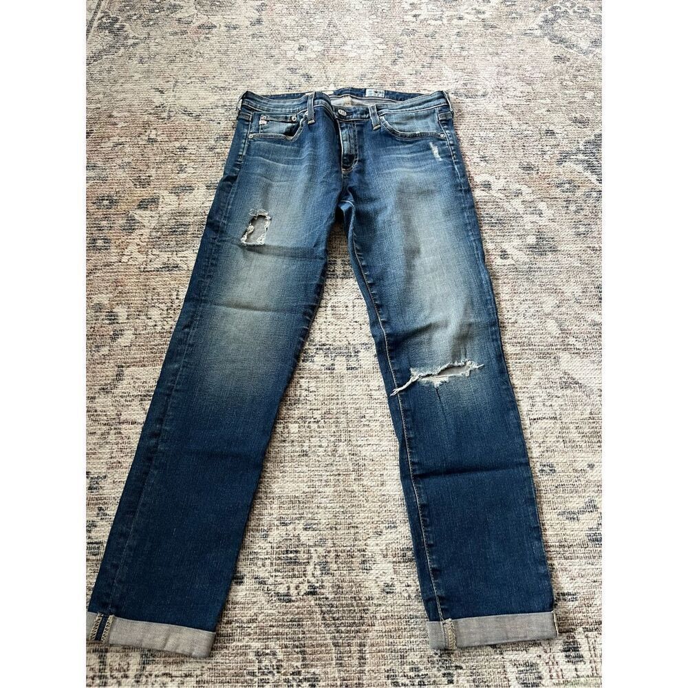 AG The Stilt Roll-Up Cigarette Roll-Up Jeans